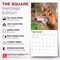 BrownTrout; Wolves | 2027 12 x 24 Inch (Hanging) Monthly Square Wall Calendar | Plastic-Free; Category:Wall Calendars; Image:7